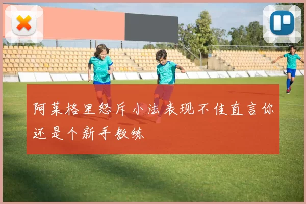 阿莱格里怒斥小法表现不佳直言你还是个新手教练